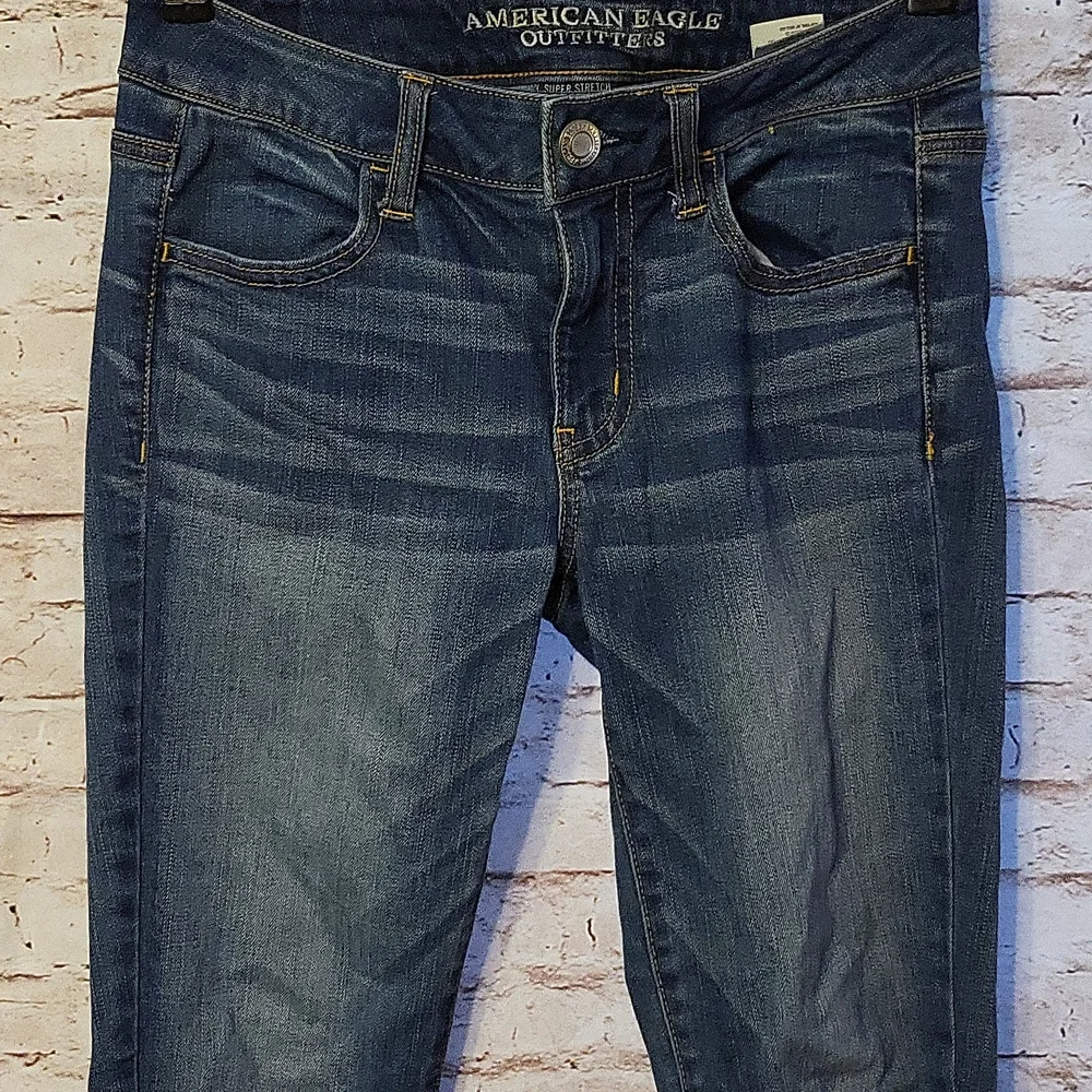 AMERICAN EAGLE OUTFITTERS JEGGING SZ 4 LIKE NEW - Picture 5 of 10